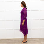 ba&sh Purple Cyana Dress