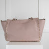 Valentino Rockstud Grainy Calfskin Tote Bag