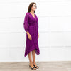 ba&sh Purple Cyana Dress