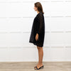 Club Monaco Black Lace Short Dress With Slip