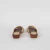 Gabriela Hearst Clover Sandal in Cream Leather Jute