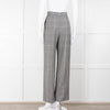Alberta Ferretti Prince of Wales Check Wide Leg Trousers