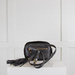 Saint Laurent Velour Matelasse Monogram Lou Velvet Belt Bag