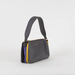 Paul Smith Grey Yellow Purple Soft Pochette Bag