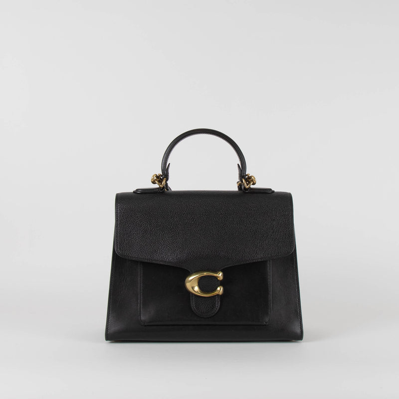 Coach Black Tabby Top Handle Bag