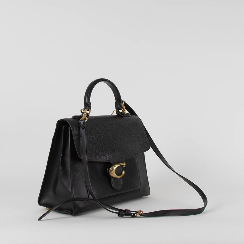 Coach Black Tabby Top Handle Bag