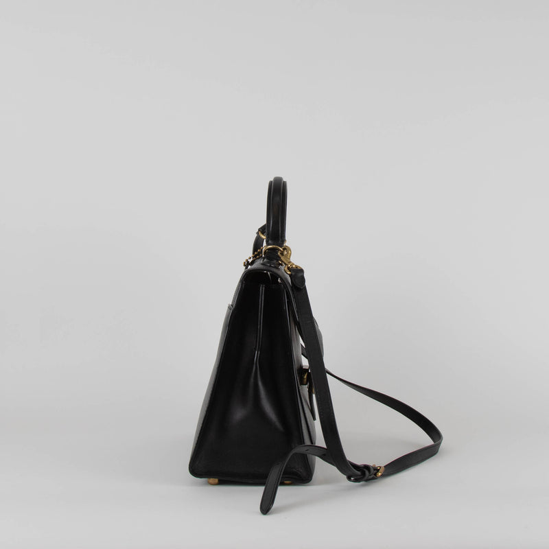 Coach Black Tabby Top Handle Bag