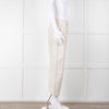 Transit Par Such Cream Twill Drop Crotch Trousers
