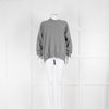 &DAUGHTER Innes Geelong Slouch Crewneck In Flannel Grey