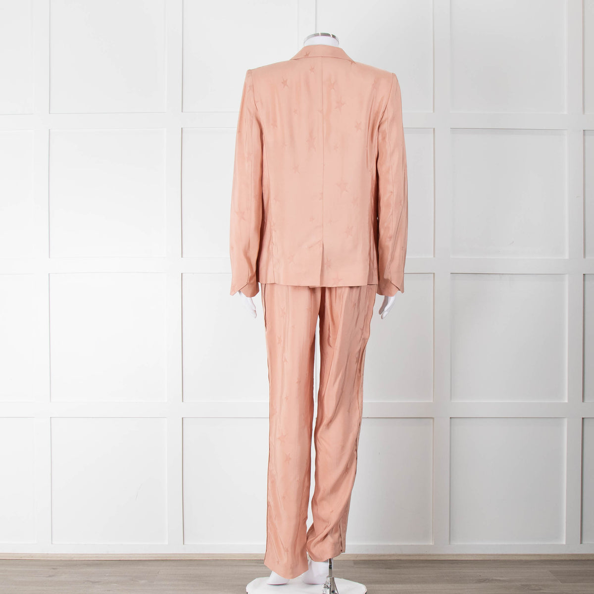 Zadig & Voltaire Blush Pink Star Print Jacket