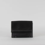 Proenza Schouler White Label Black Accordion Flap Bag