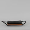 Proenza Schouler White Label Black Accordion Flap Bag