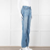 Grlfrnd Blue Denim Full Length Jeans with Raw Hems