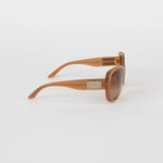 Versace Pale Brown Acetate Sunglasses