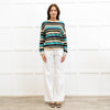 Bellerose Beige Striped Linen Top