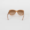 Versace Pale Brown Acetate Sunglasses