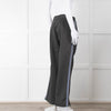 Clementine B Grey Stretch Wide Leg Trousers
