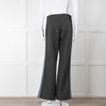 Clementine B Grey Stretch Wide Leg Trousers