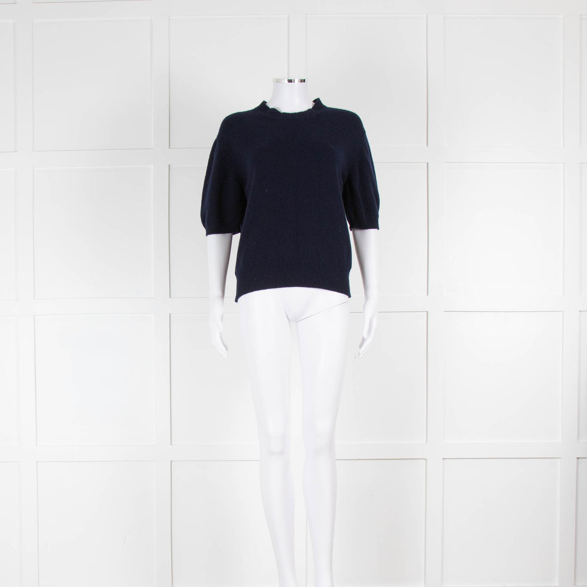 &DAUGHTER Wicklow Geelong T-Shirt In Navy Blue