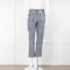 Slverlake Grey Raw Hem Slim Leg Jeans