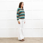 Bellerose Beige Striped Linen Top