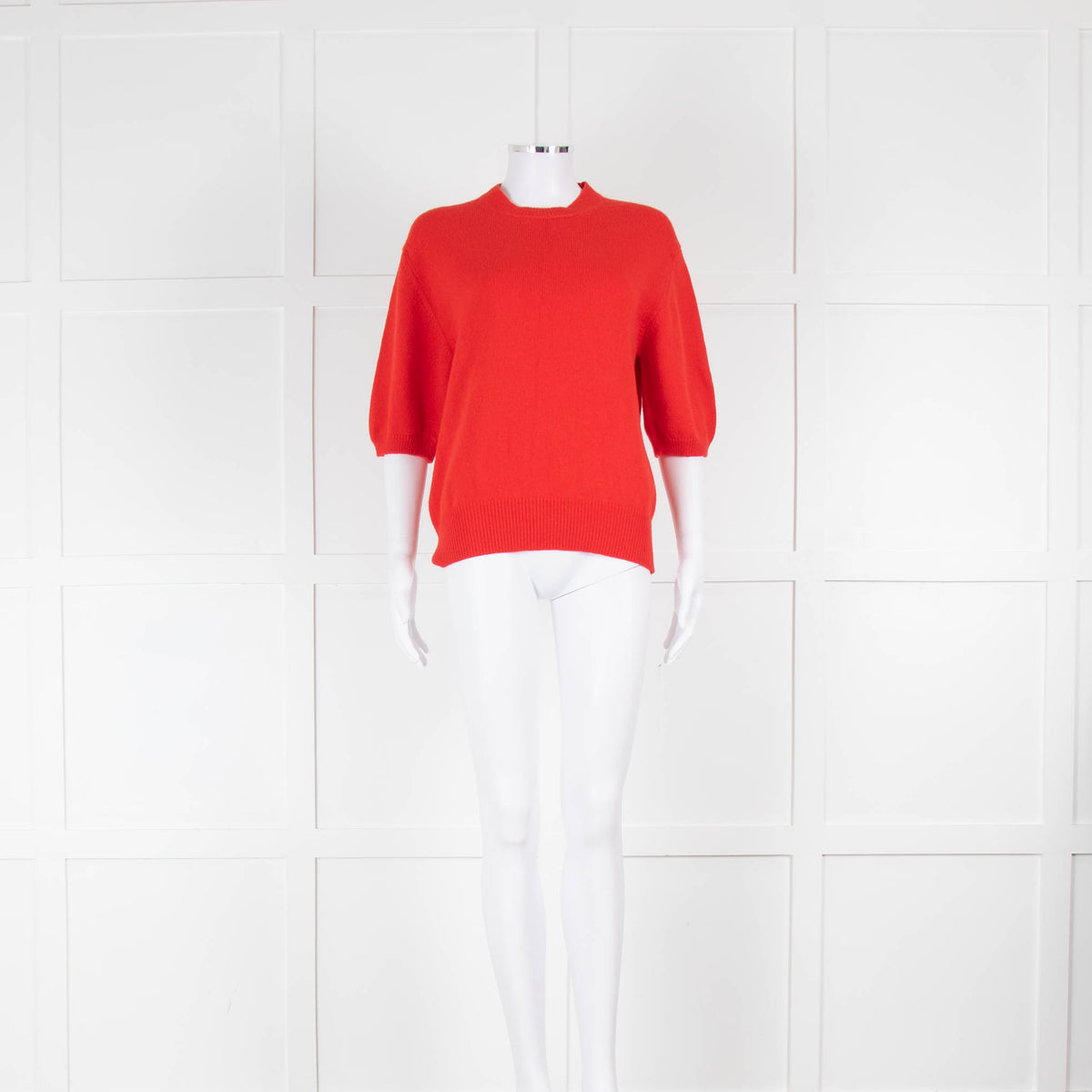 &DAUGHTER Wicklow Geelong T-Shirt In Poppy Red