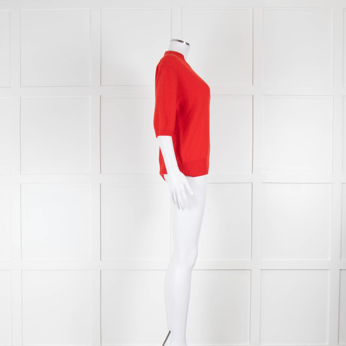 &DAUGHTER Wicklow Geelong T-Shirt In Poppy Red