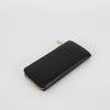 Smythson Black Croc Long Wallet