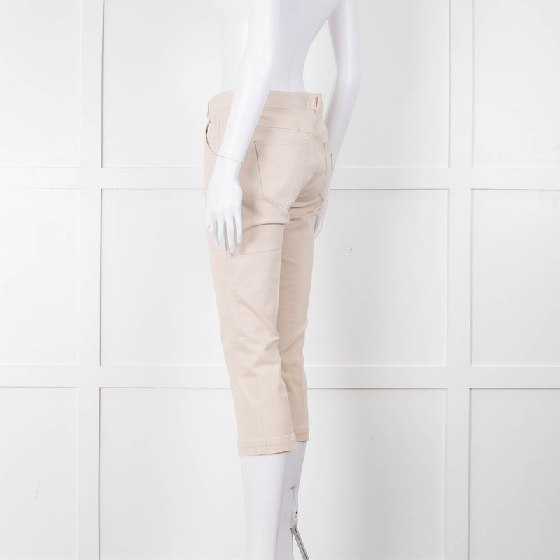 Dolce & Gabbana Beige Capri Trousers