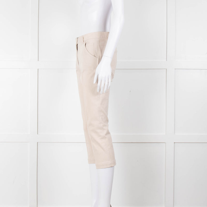 Dolce & Gabbana Beige Capri Trousers