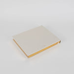 Smythson White Leather Hardbound Guest Book