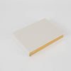 Smythson White Leather Hardbound Medium Guest Book