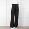 Rag & Bone Logan Black Mid Rise Wide Leg Jeans