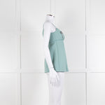 Prada Turquoise Camisole Top with Embellishments
