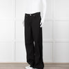 Rag & Bone Black Logan Mid Rise Wide Leg Jeans