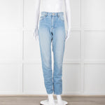 Isabel Marant Etoile Pale Denim Slim Leg Jeans