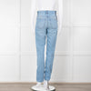 Isabel Marant Etoile Pale Denim Slim Leg Jeans