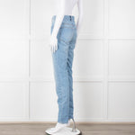 Isabel Marant Etoile Pale Denim Slim Leg Jeans