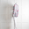 LoveShackFancy Blue and Pink Drop Waist Mini Dress