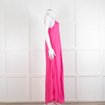 Essentiel Antwerp Neon Pink Slip Dress