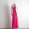 Essentiel Antwerp Neon Pink Slip Dress
