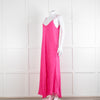 Essentiel Antwerp Neon Pink Slip Dress