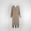 Joseph Patterned Silk Shirt Dress
