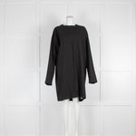 The Row Gombaza Black Cotton Oversized  Day Dress