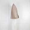 Frankie Shop Oatmeal Single Breasted Oversized Blazer