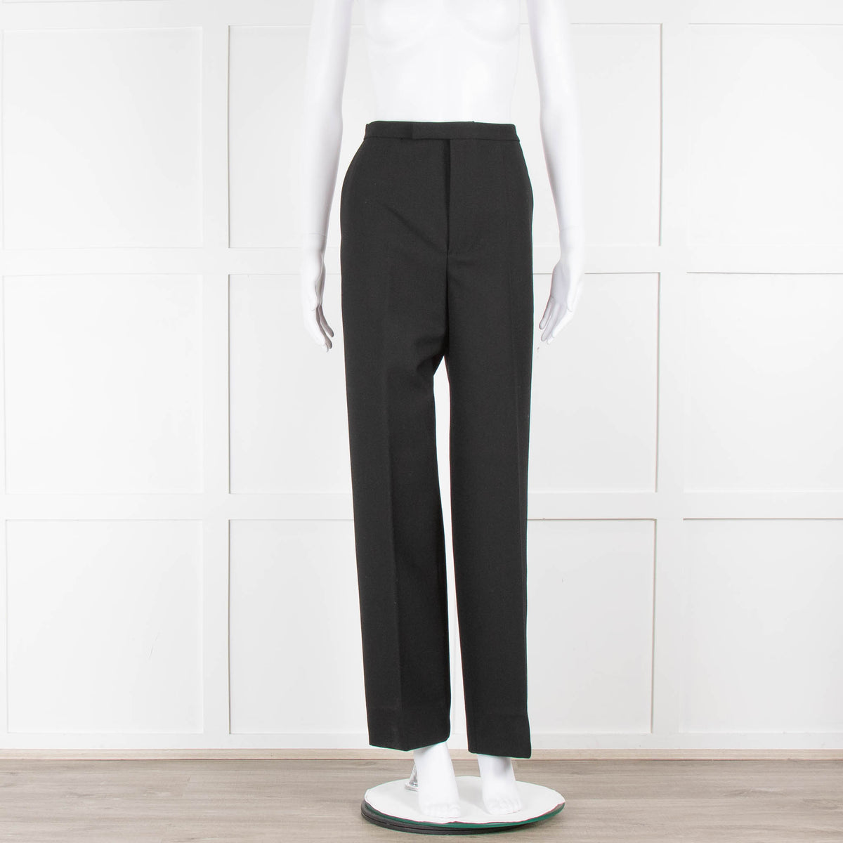 Rohe Wool Tailored Trousers in Black
