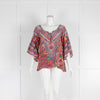Inoa Sequin Patterned Frill Sleeve Blouse