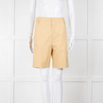 Isabel Marant Mustard Yellow Knee Length Shorts