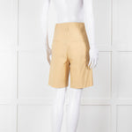 Isabel Marant Mustard Yellow Knee Length Shorts