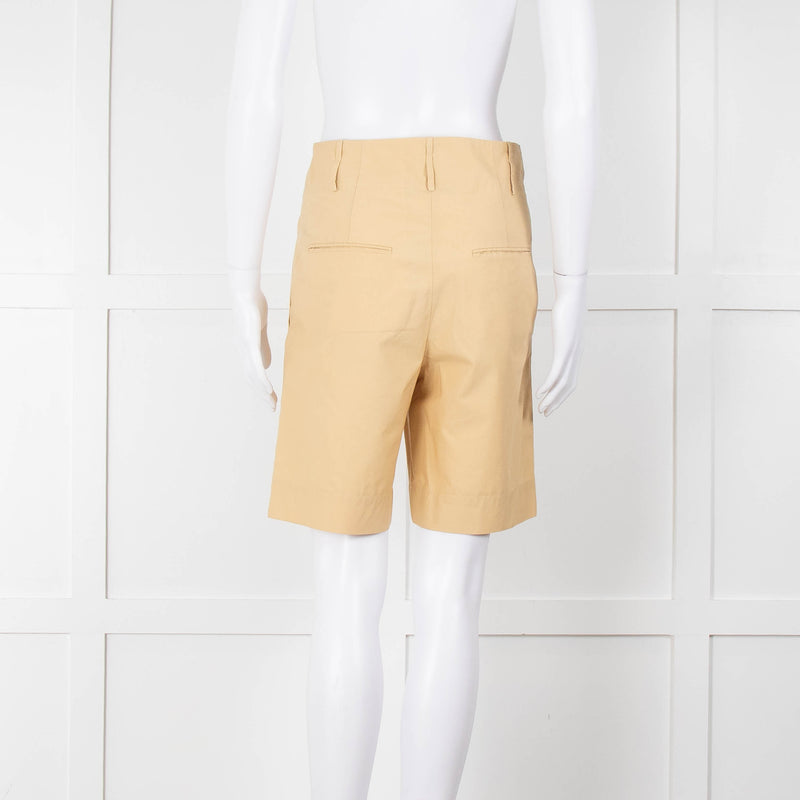 Isabel Marant Mustard Yellow Knee Length Shorts